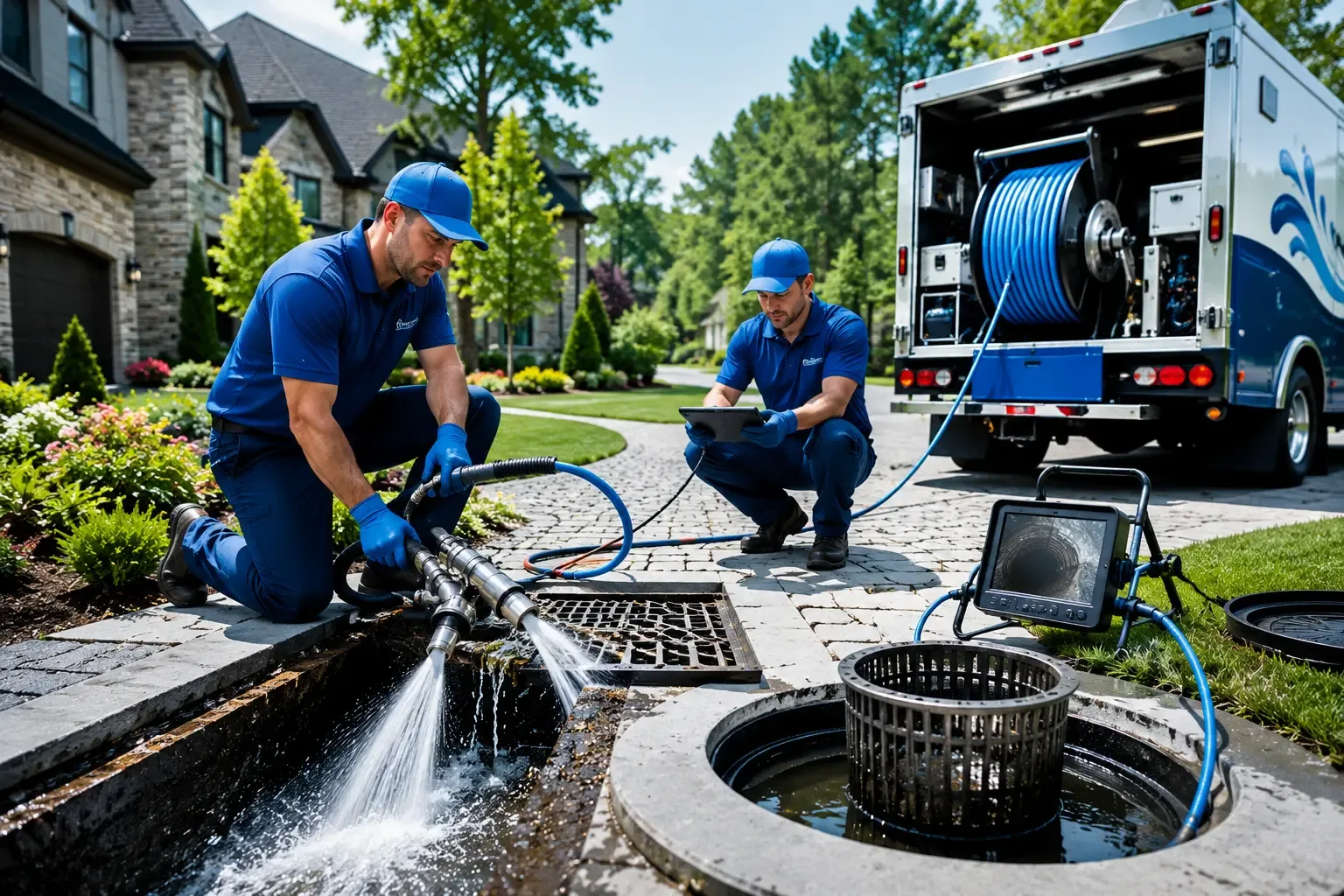 Local outdoor drain cleaning professionals in Combs, KY
